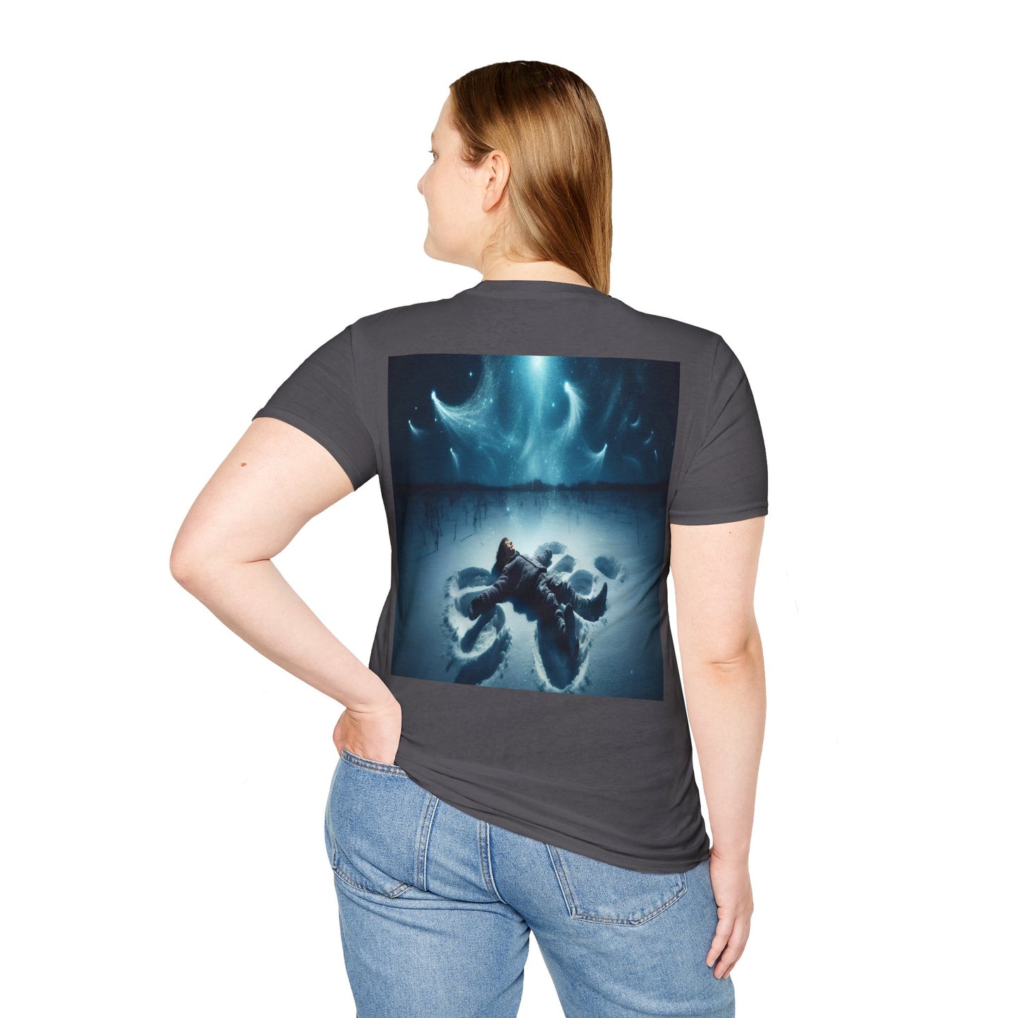 snow angel nights Unisex Softstyle T-Shirt