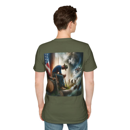 loggers dream Unisex Softstyle T-Shirt