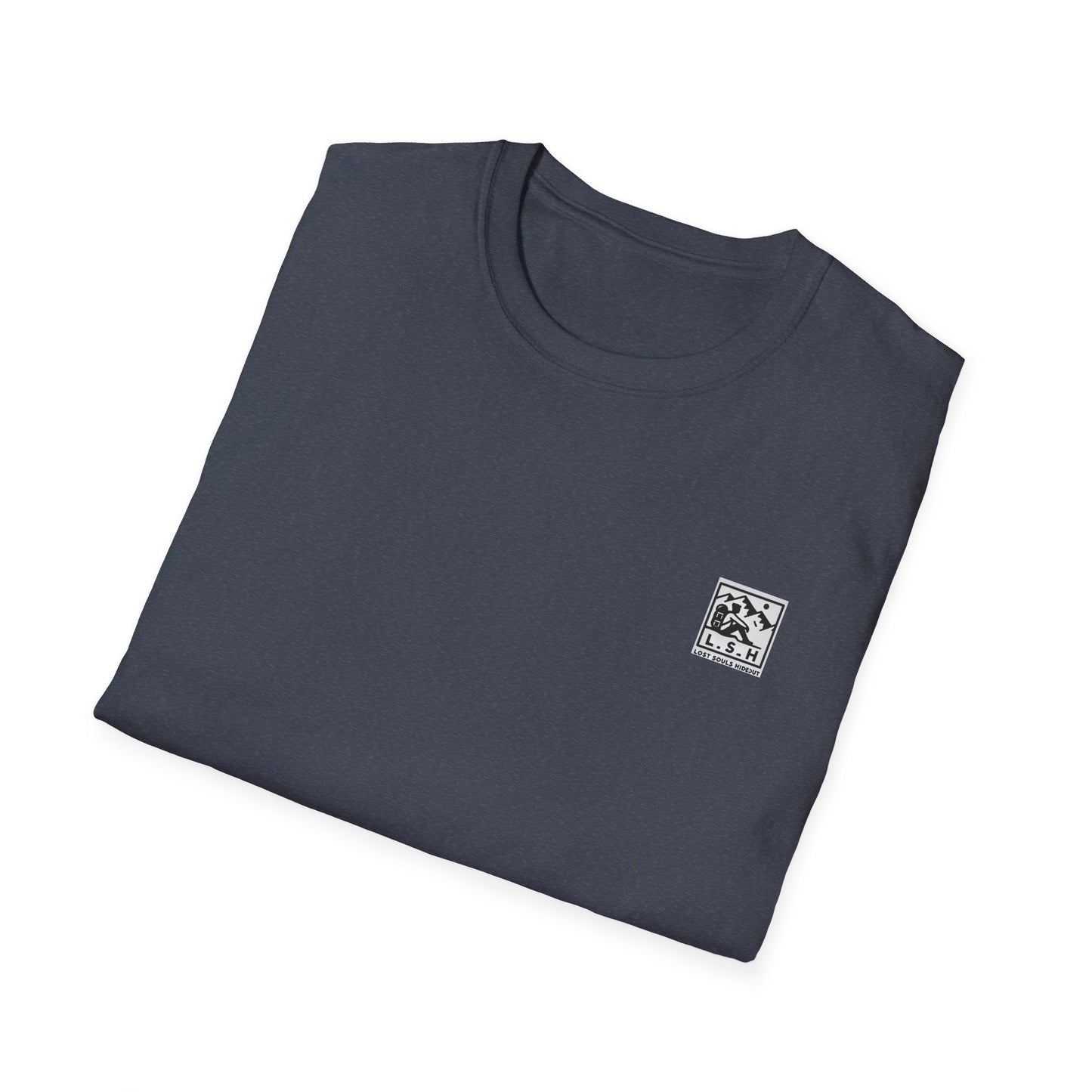Winter's Gaze: Father & Son Unisex Softstyle T-Shirt