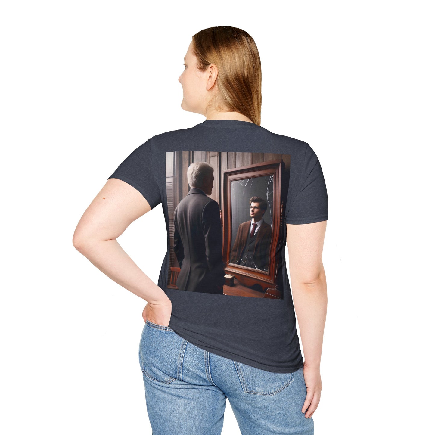 perspective of time Unisex Softstyle T-Shirt