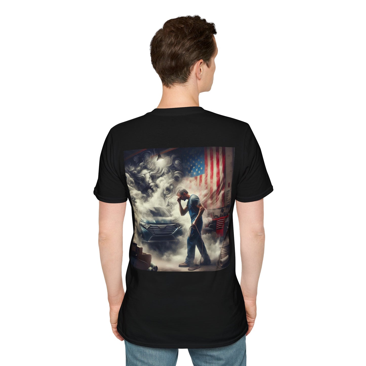 mechanics struggle Unisex Softstyle T-Shirt