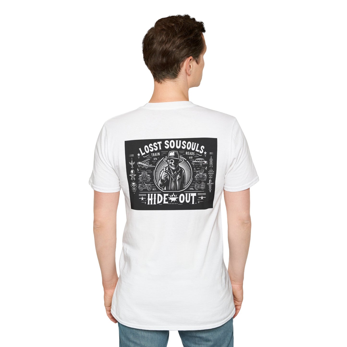 lost hitchiker Unisex Softstyle T-Shirt