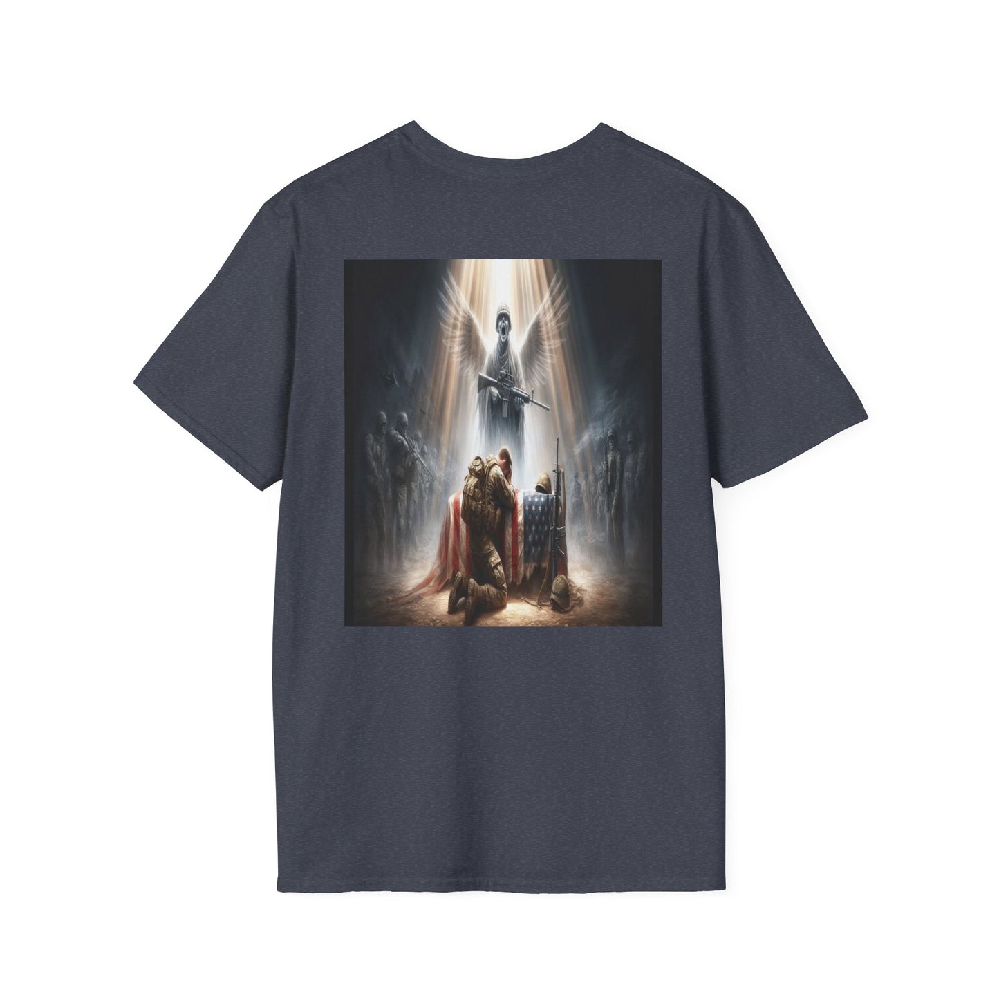 soldier's prayer an angels cry Unisex Softstyle T-Shirt