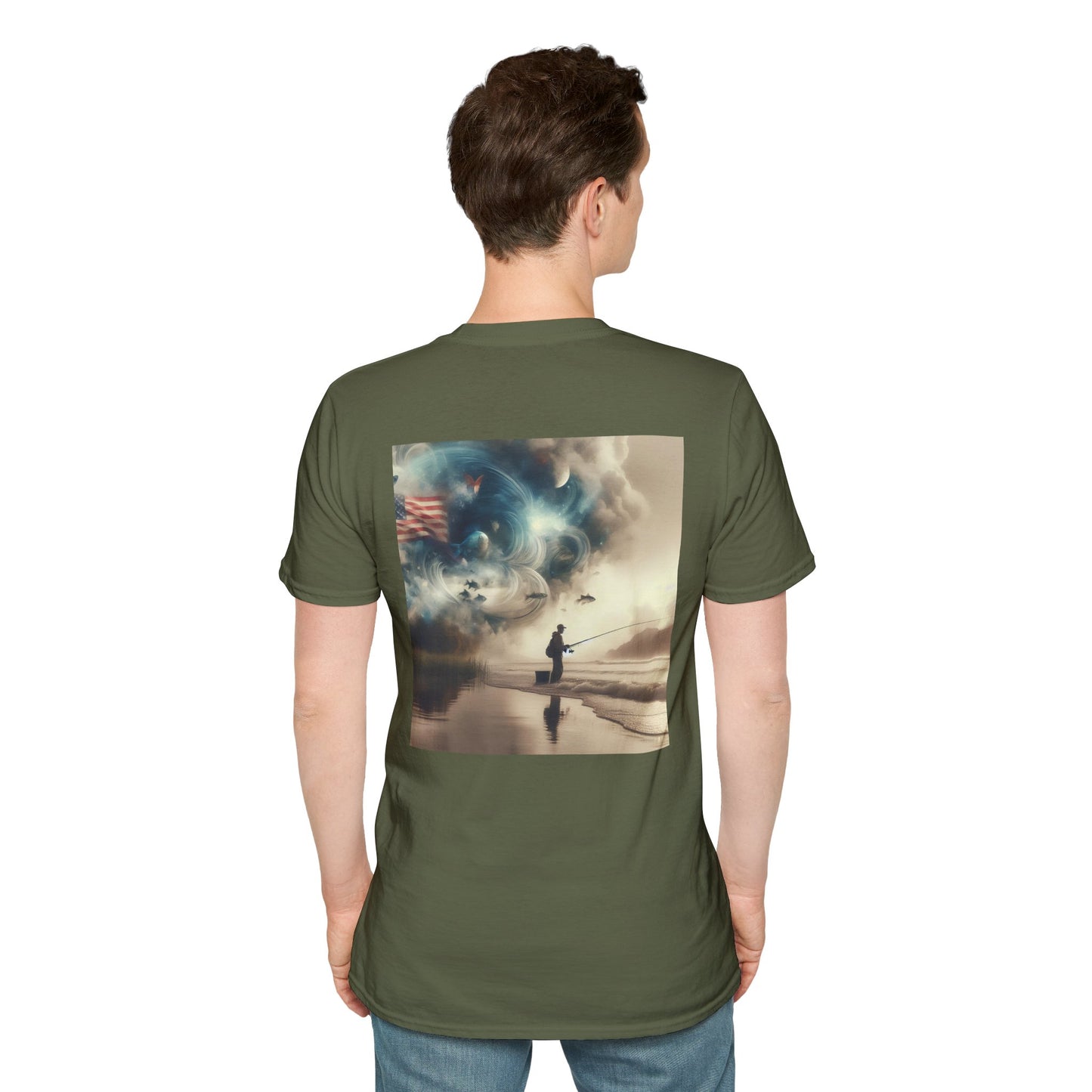 Fishermans dream Unisex Softstyle T-Shirt