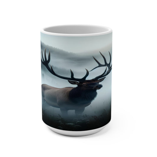 Snowbound Elk Mug 15oz