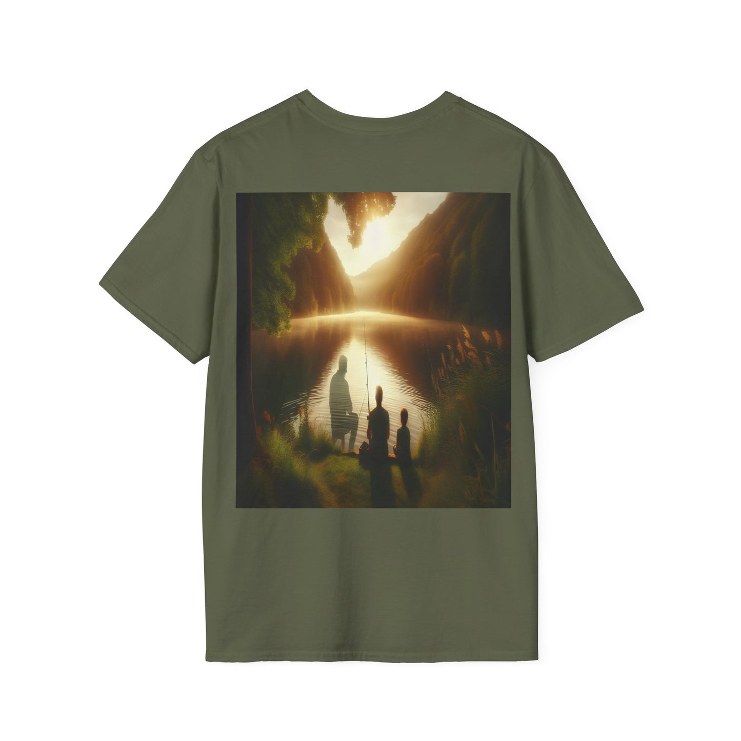 fathers and sons moments Unisex Softstyle T-Shirt