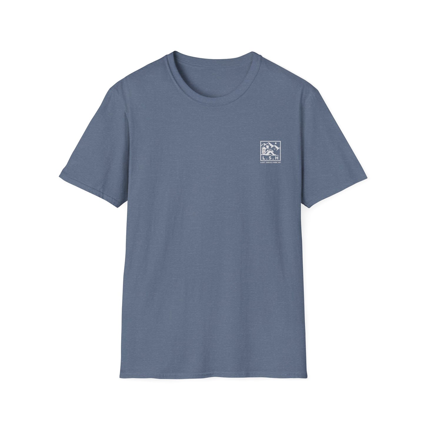 rainy day puddles Unisex Softstyle T-Shirt