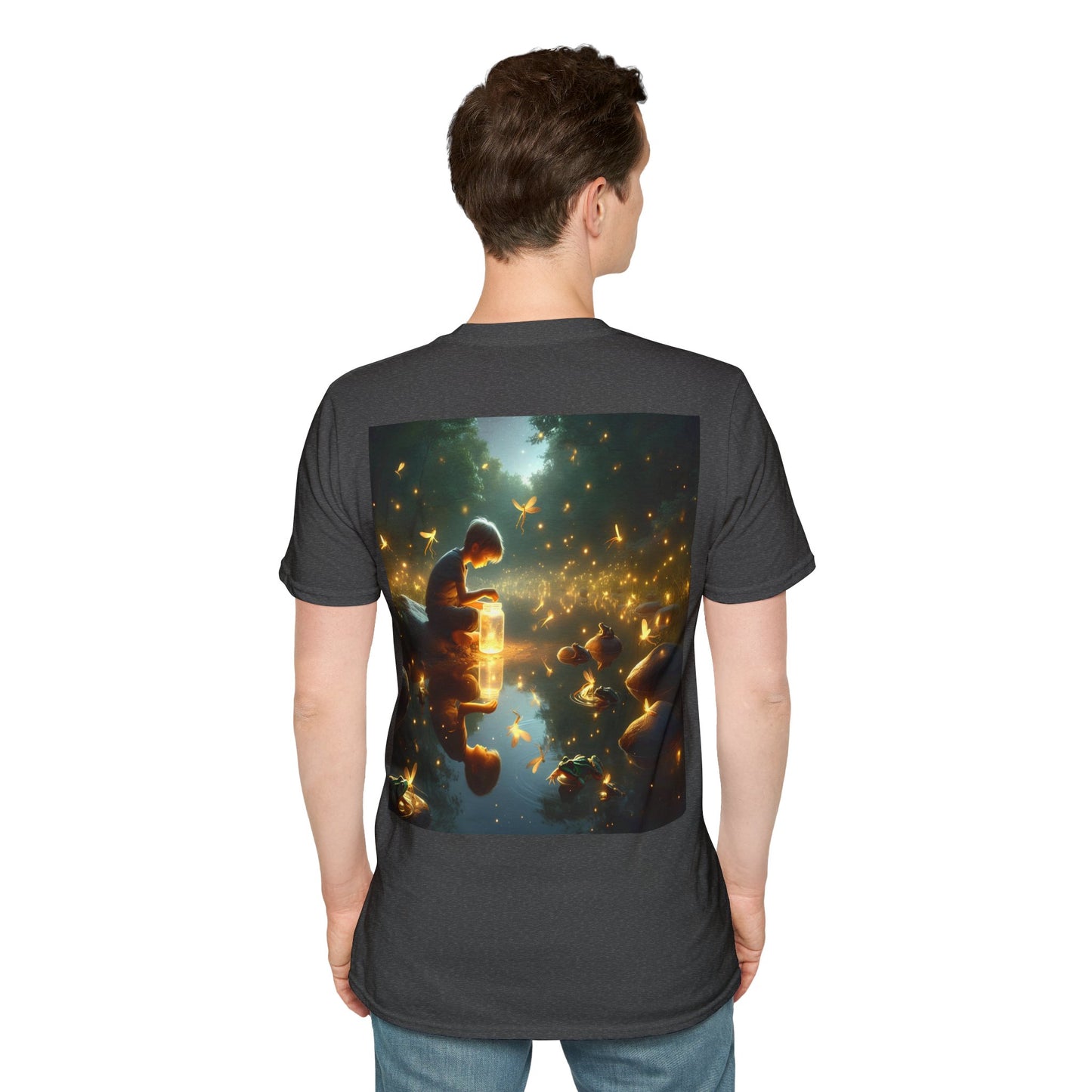 lightning bug nights Unisex Softstyle T-Shirt