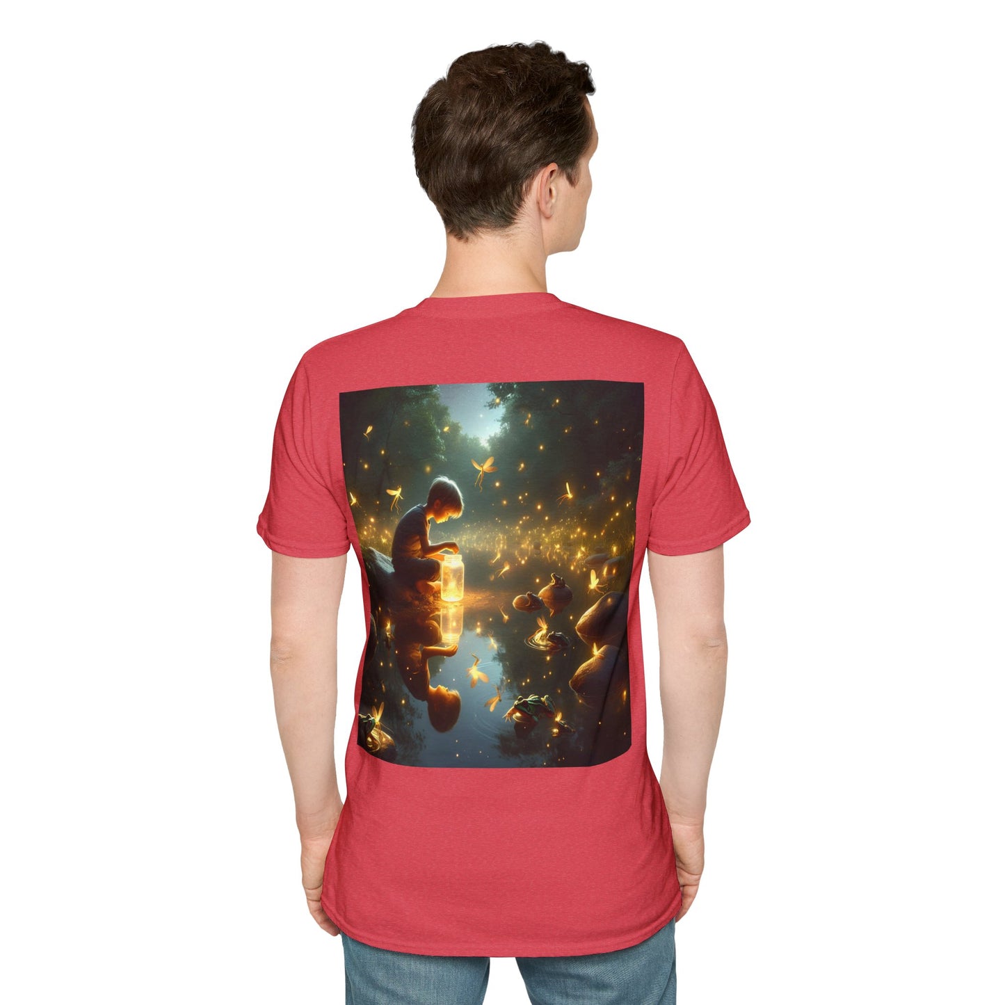 lightning bug nights Unisex Softstyle T-Shirt
