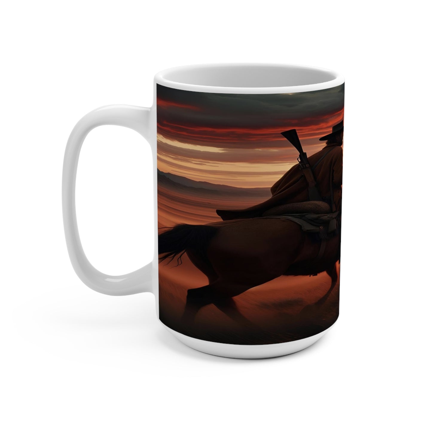 The evening ride Mug 15oz