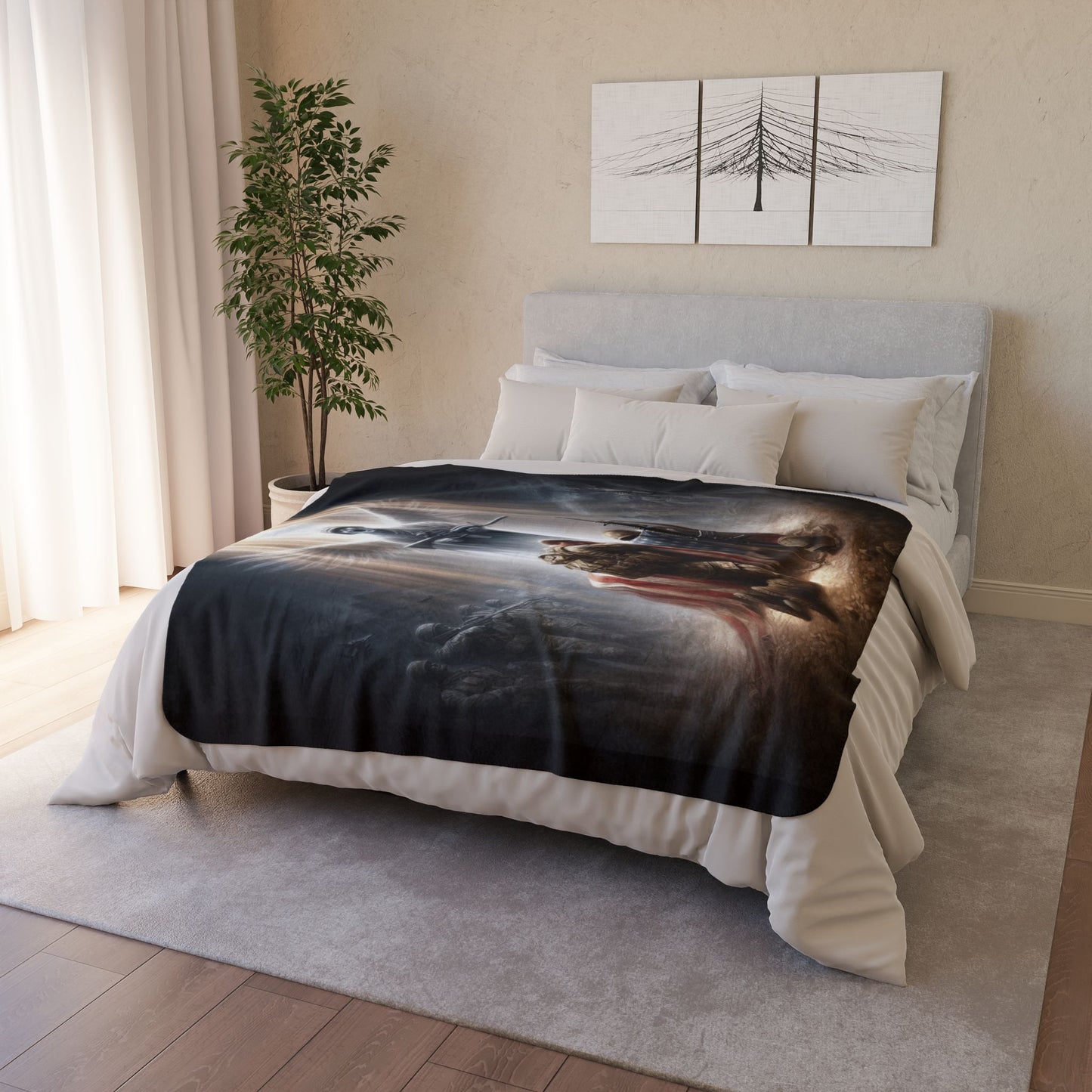 Fleece Sherpa Blanket
