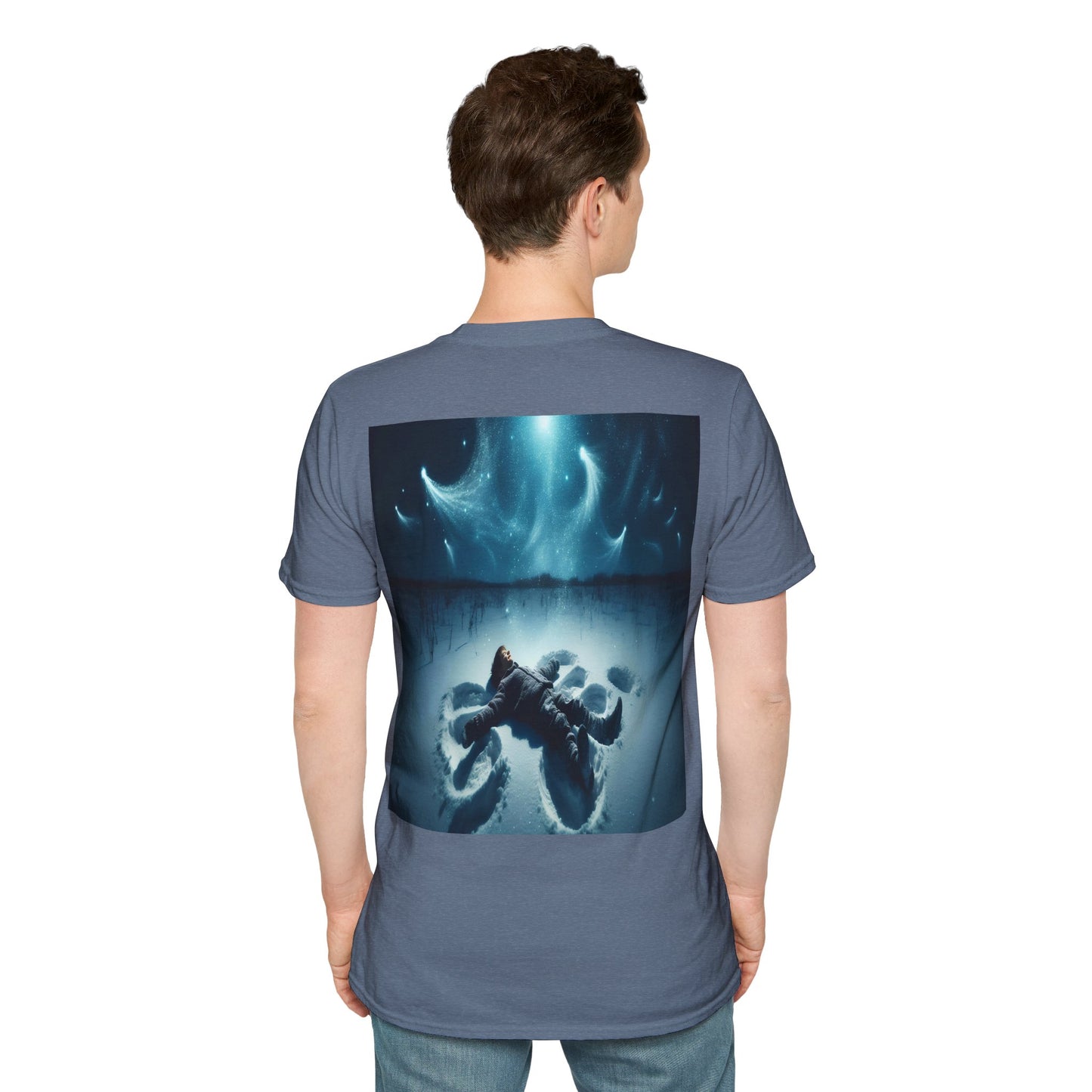 snow angel nights Unisex Softstyle T-Shirt