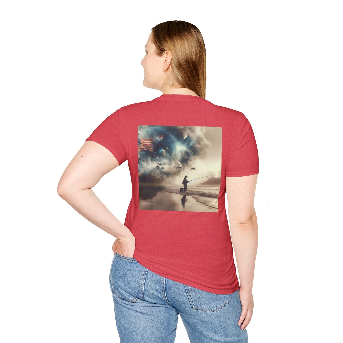 Fishermans dream Unisex Softstyle T-Shirt