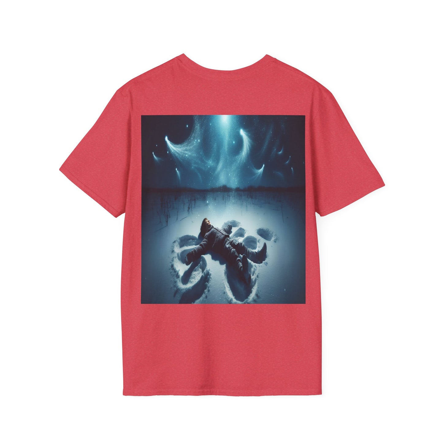 snow angel nights Unisex Softstyle T-Shirt