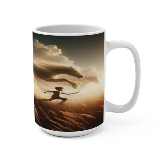 stampede in the sky Mug 15oz