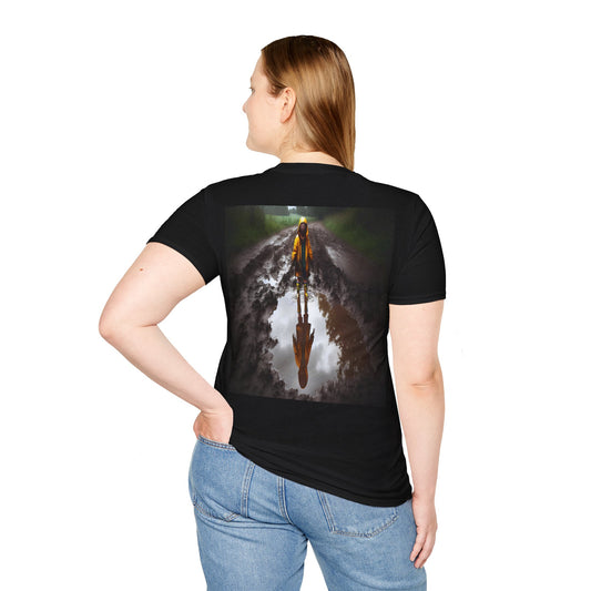 rainy day puddles Unisex Softstyle T-Shirt