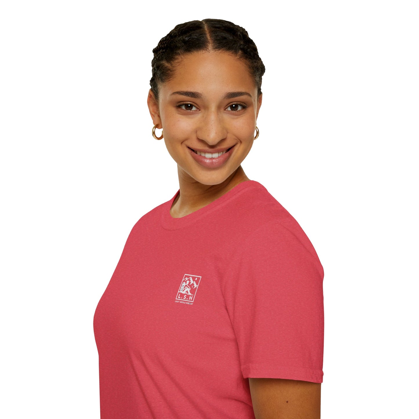 snow angel nights Unisex Softstyle T-Shirt