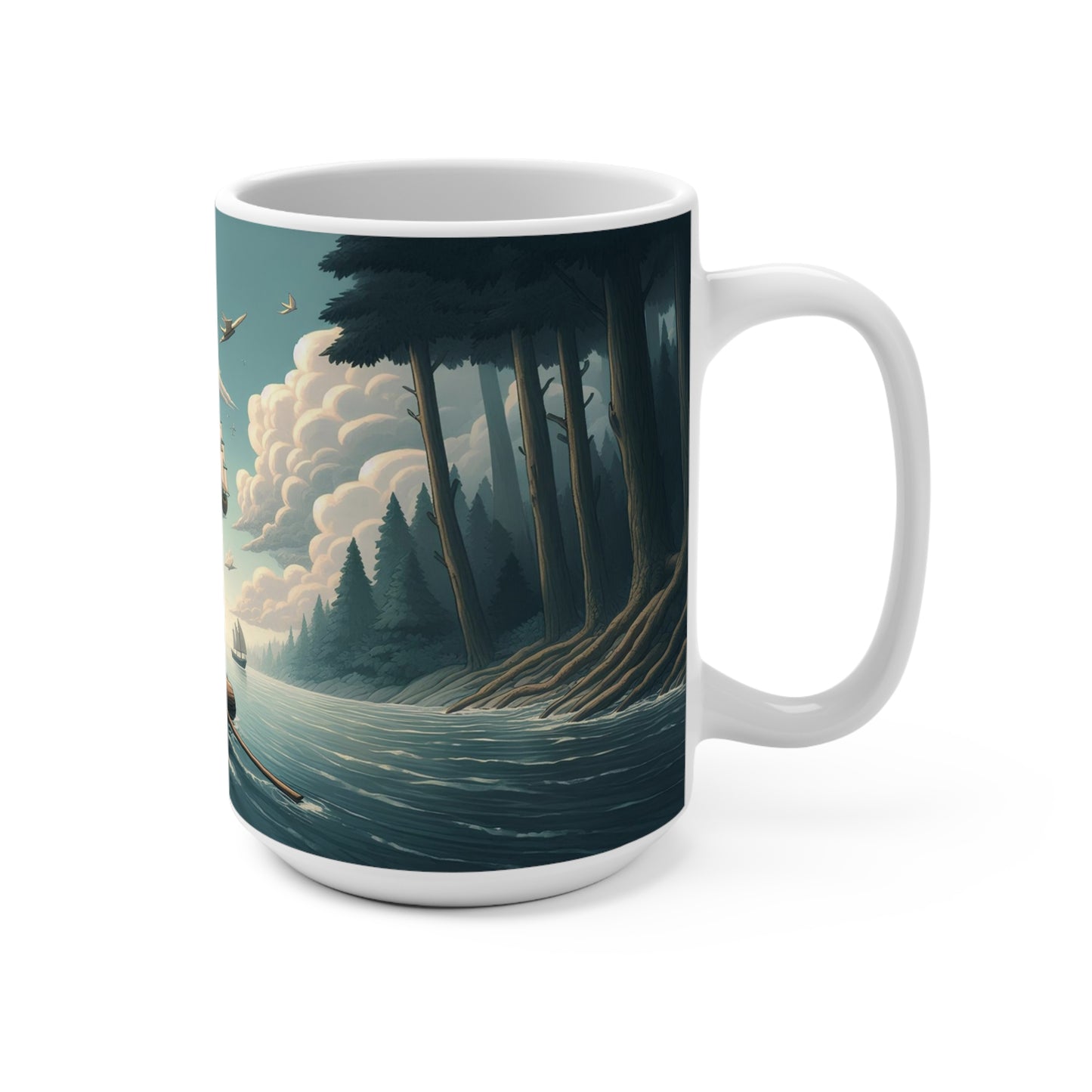 river dreams Mug 15oz