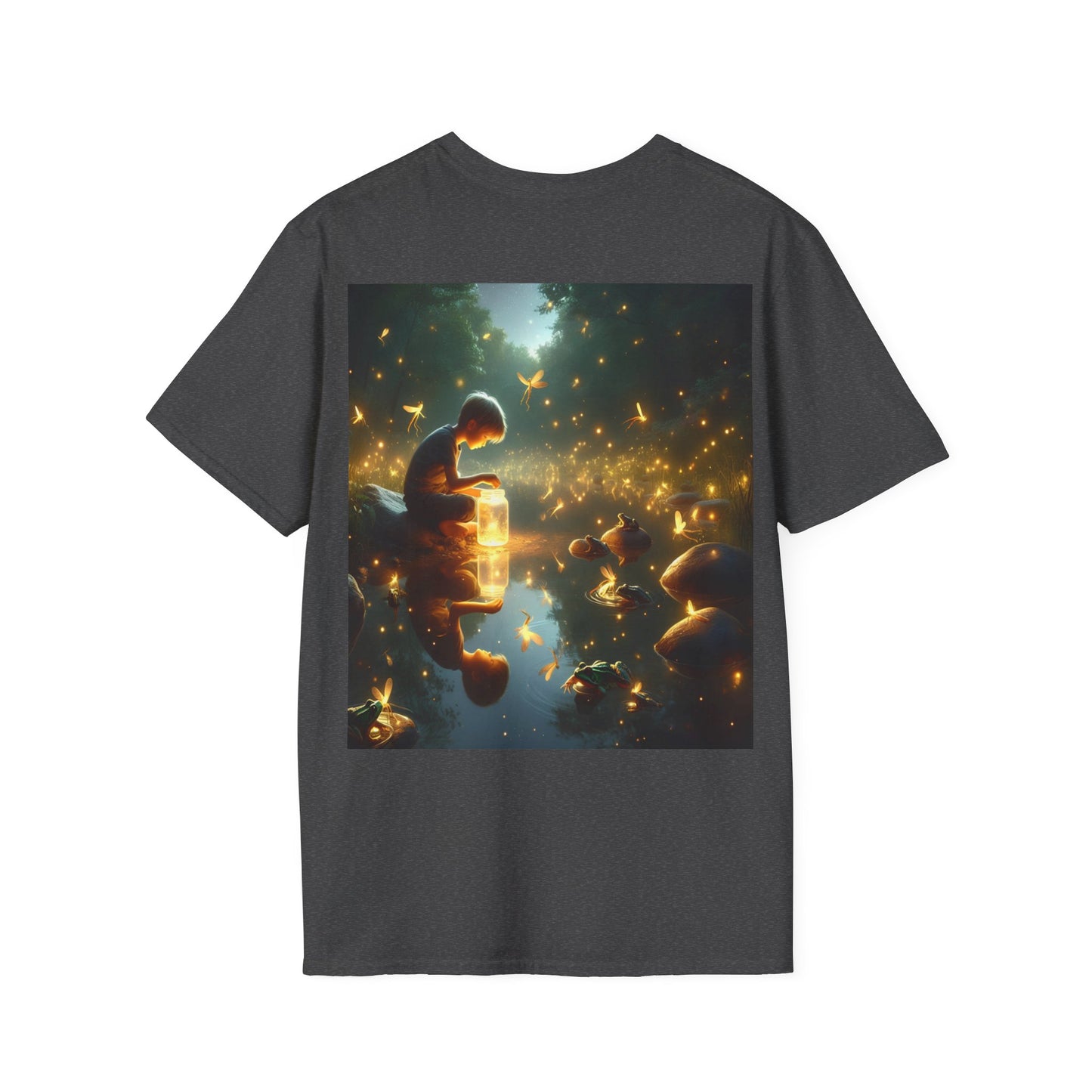 lightning bug nights Unisex Softstyle T-Shirt
