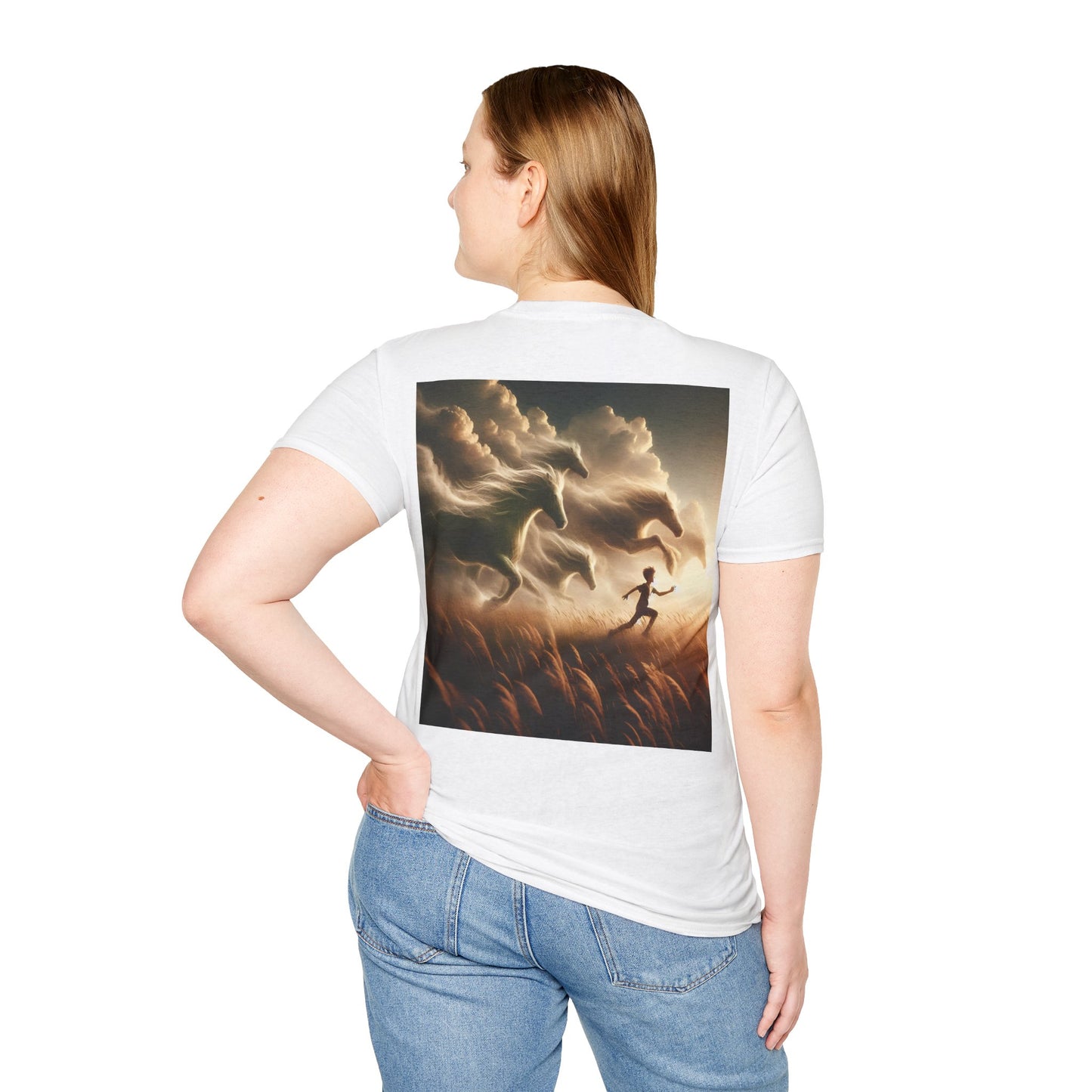 stampede skys Unisex Softstyle T-Shirt