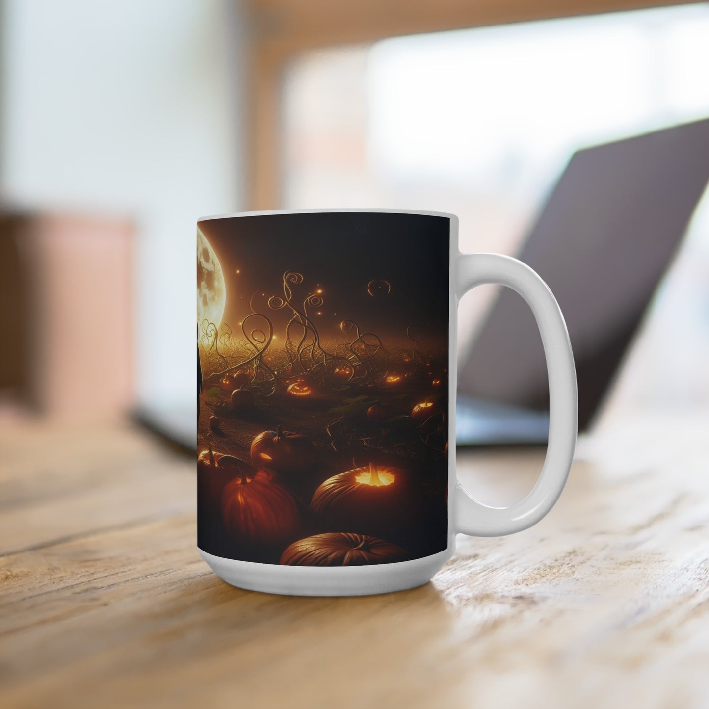 pumpkin patch nights Mug 15oz