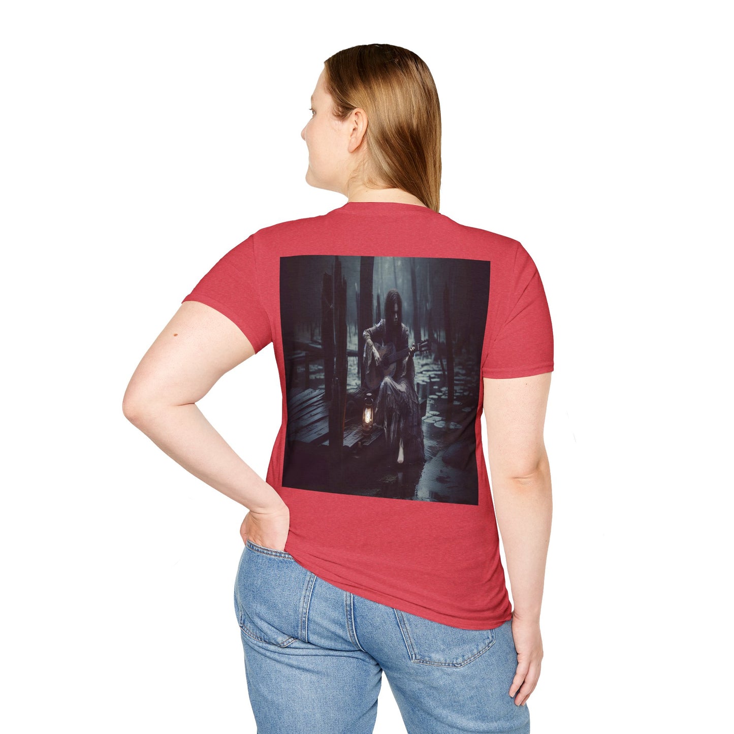 Bayou guitar Unisex Softstyle T-Shirt