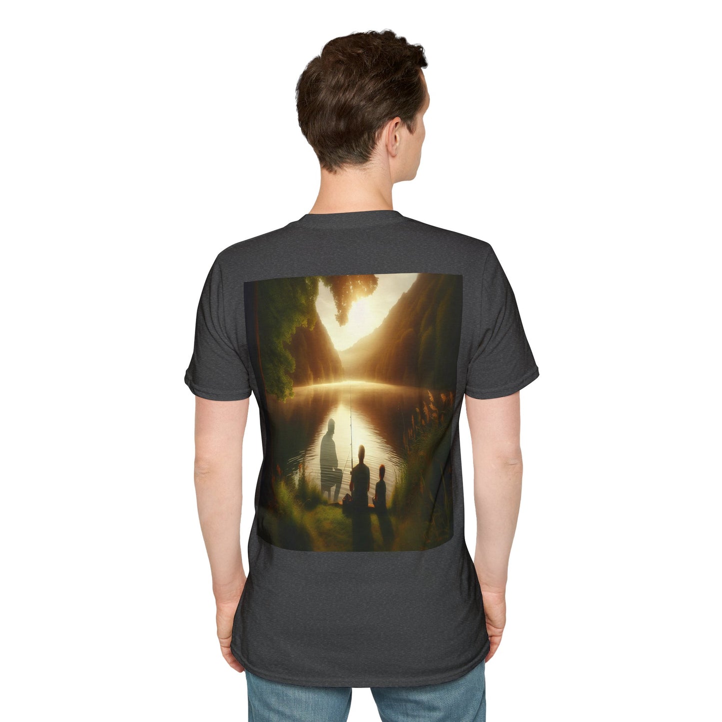 fathers and sons moments Unisex Softstyle T-Shirt