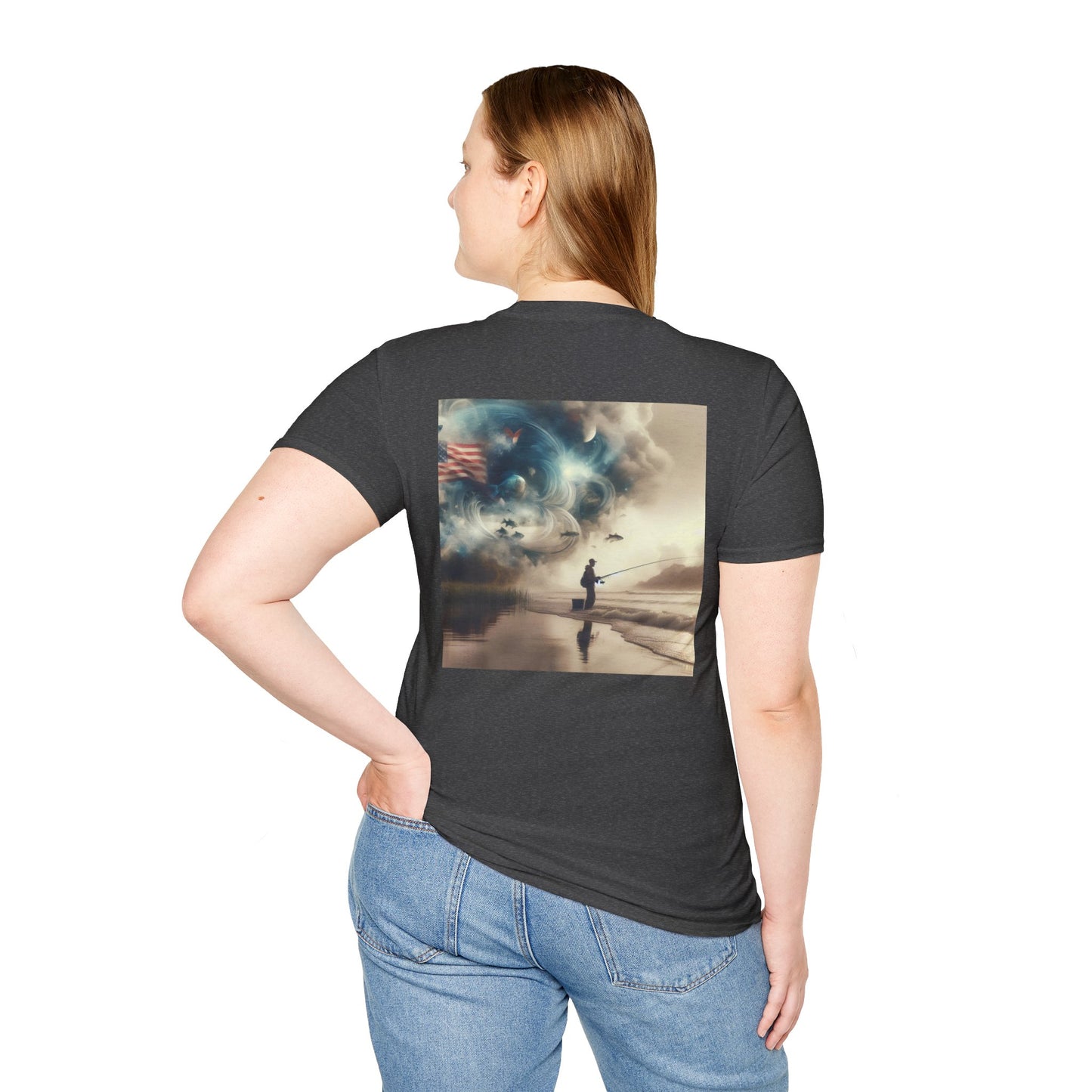 Fishermans dream Unisex Softstyle T-Shirt