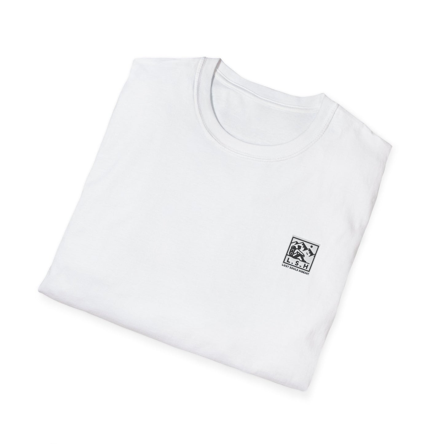 Winter's Gaze: Father & Son Unisex Softstyle T-Shirt